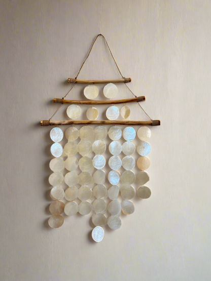 Capiz Wall Hanger Plain