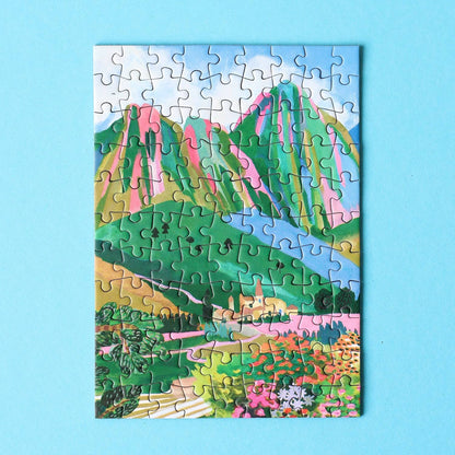 Piecely Puzzles - The Dolomites mini puzzle, 99 pieces