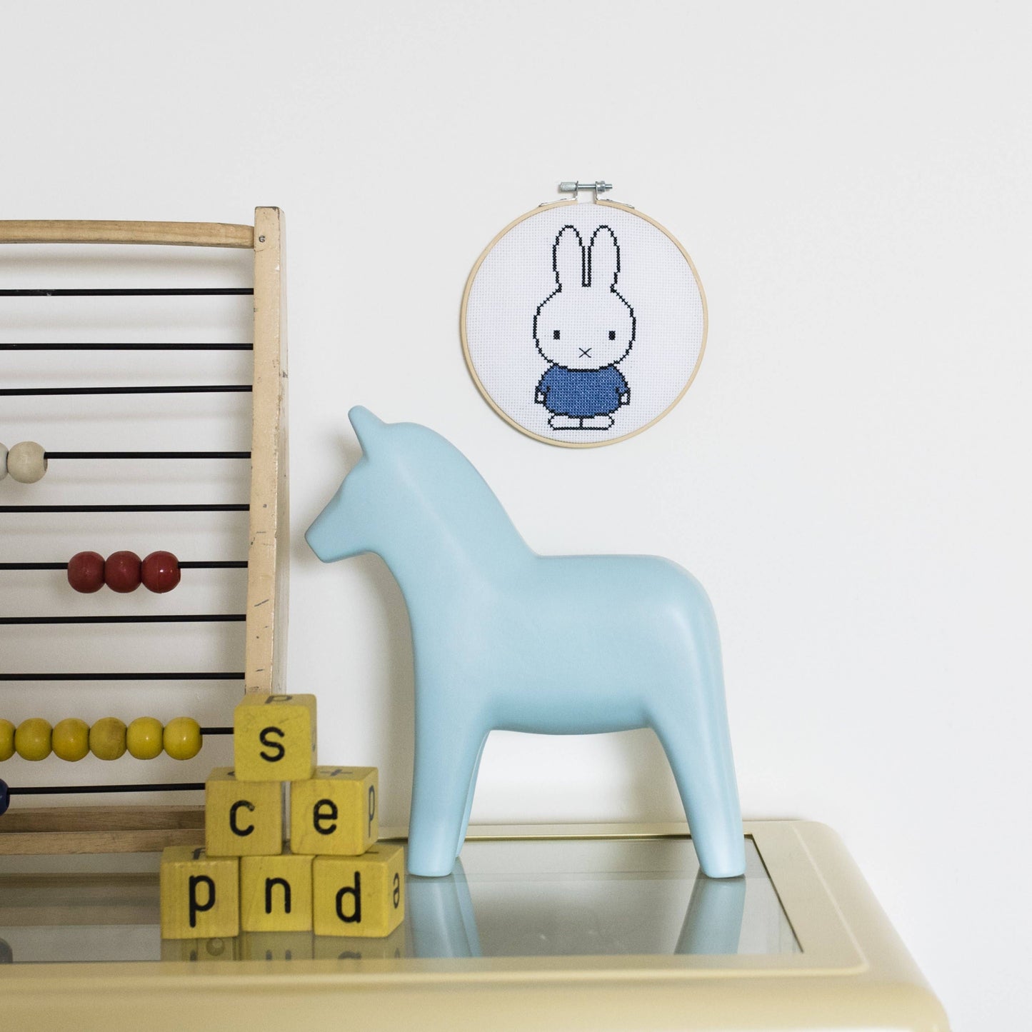 Cotton Clara Craft Kits & Supplies - Miffy Dungaree Cross Stitch Kit