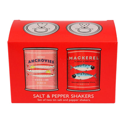 Rex Europe - Tin salt and pepper shakers - Fish