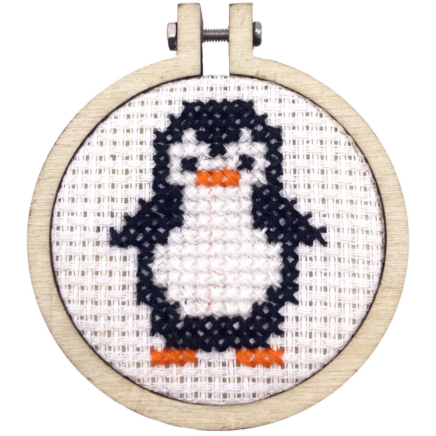 Mini Matchbox Kits - Waddle I Do Without You Mini Matchbox Cross Stitch Kit