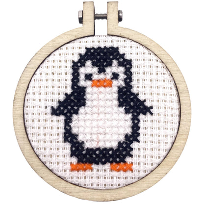 Mini Matchbox Kits - Waddle I Do Without You Mini Matchbox Cross Stitch Kit