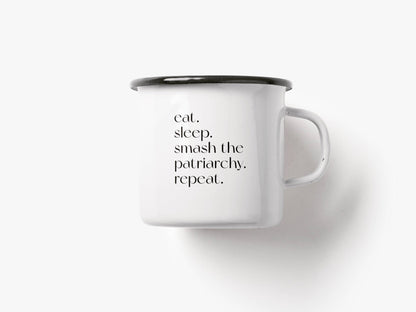 typealive - Enamel mug / Smash