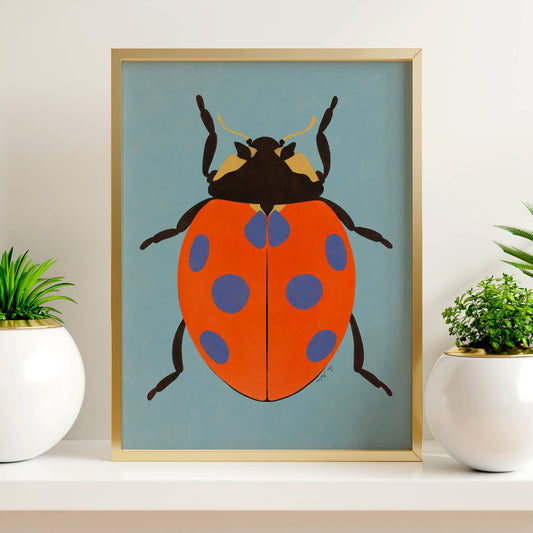 El buen limón -  Ladybug art Print