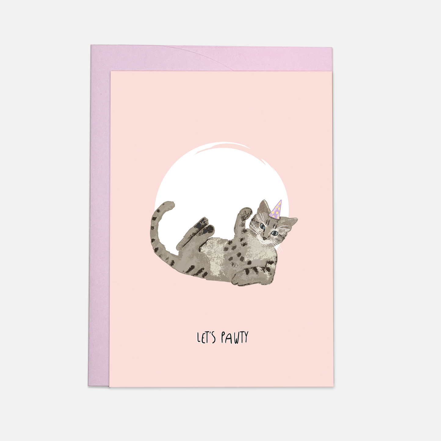 Kaart Blanche - Pawty greeting card
