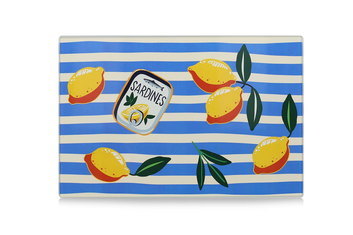 Zeller Present - Glass cutting board "Italia"