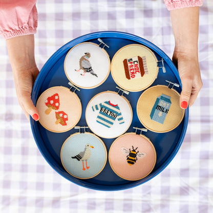 Cotton Clara Craft Kits & Supplies - Seagull Cross Stitch Kit