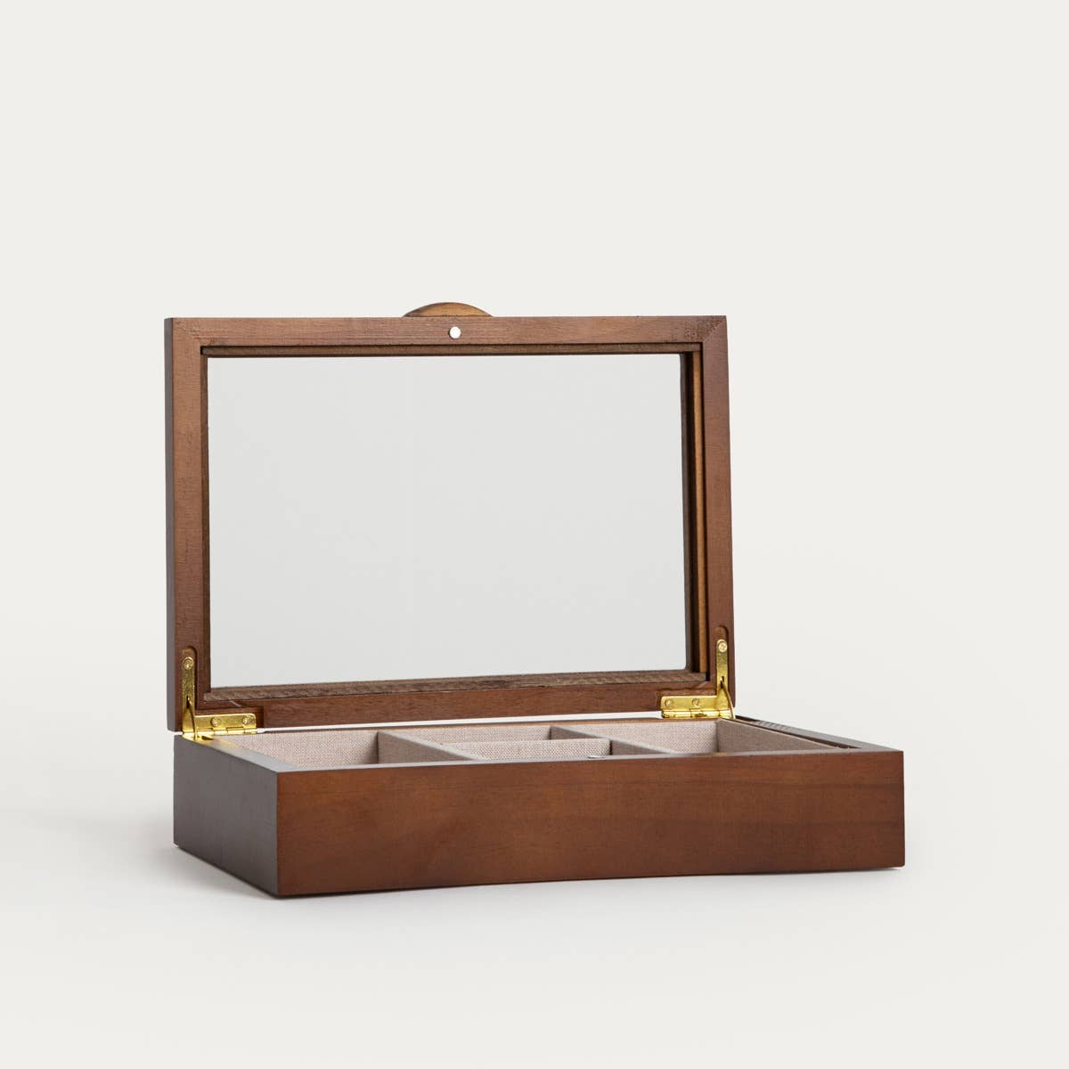 Jewellery box | LIORE | with pine wood 24x16.5x6 cm