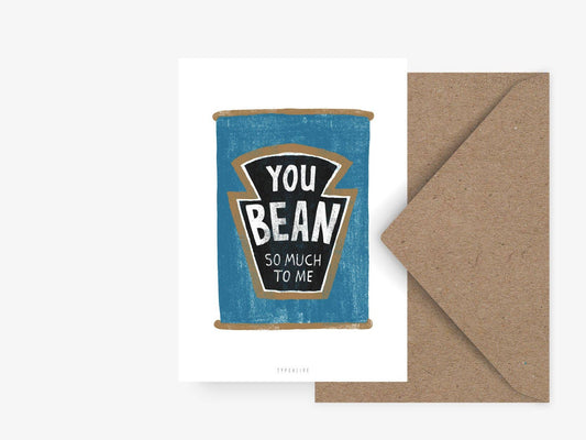 typealive - Postcard/Bean So Much