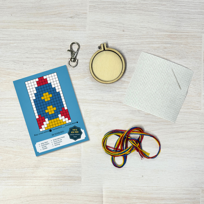 Mini Matchbox Kits - Reach for the Stars! Mini Matchbox Cross Stitch Kit