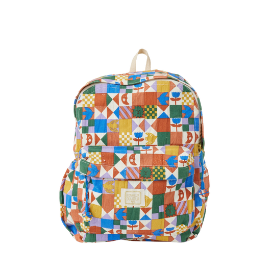 Bonheur du Jour - Biscotto Backpack - Patchy Blue