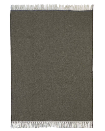 MoST - Merino/cashmere Throw Blanket MILANO Verde Orlo