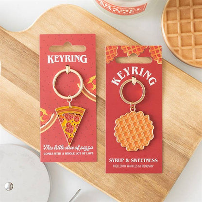 Something Different - Pizza Slice Keyring
