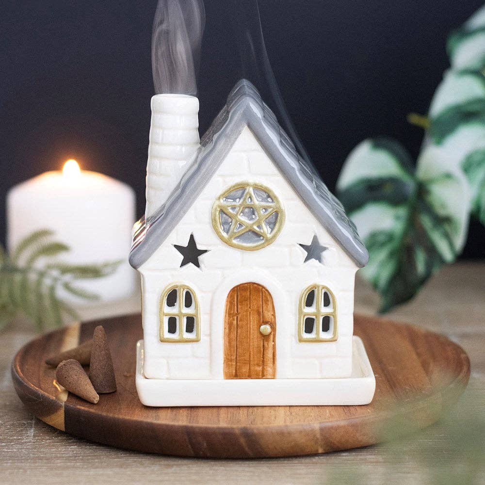 Something Different - Stone Cottage Incense Cone Holder