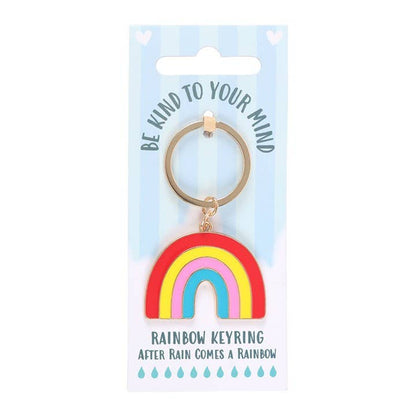 Something Different - Be Kind to Your Mind Rainbow Keyring