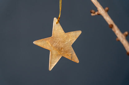 Christmas Capiz Decor assorted