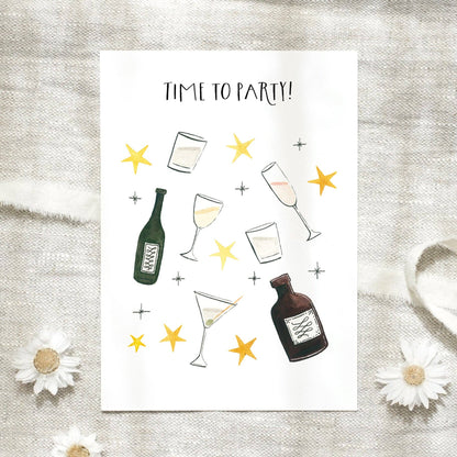 Leo La Douce GmbH - Postcard · Time to Party