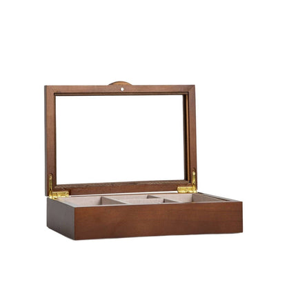 Jewellery box | LIORE | with pine wood 24x16.5x6 cm