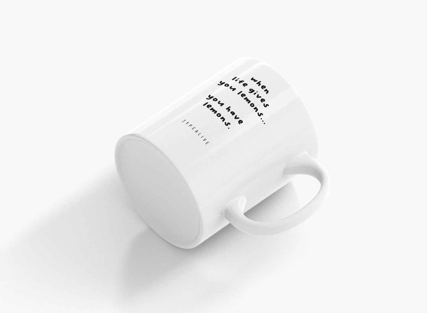 typealive - Ceramic mug/Lemons