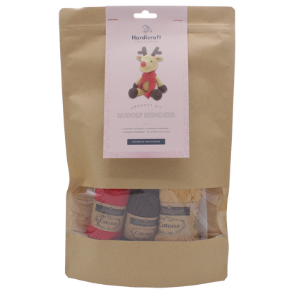 Hardicraft - DIY Crochet Kit - Rudolf Reindeer