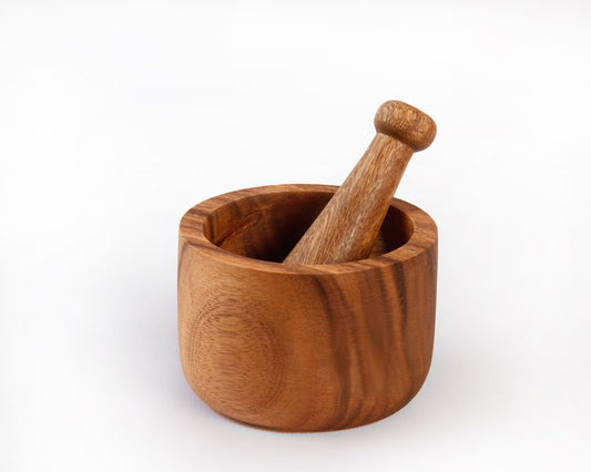 Mortar and pestle acacia