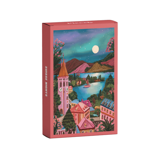 Piecely Puzzles - Suisse Nights mini puzzle, 99 pieces