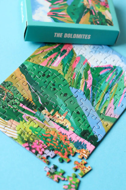 Piecely Puzzles - The Dolomites mini puzzle, 99 pieces