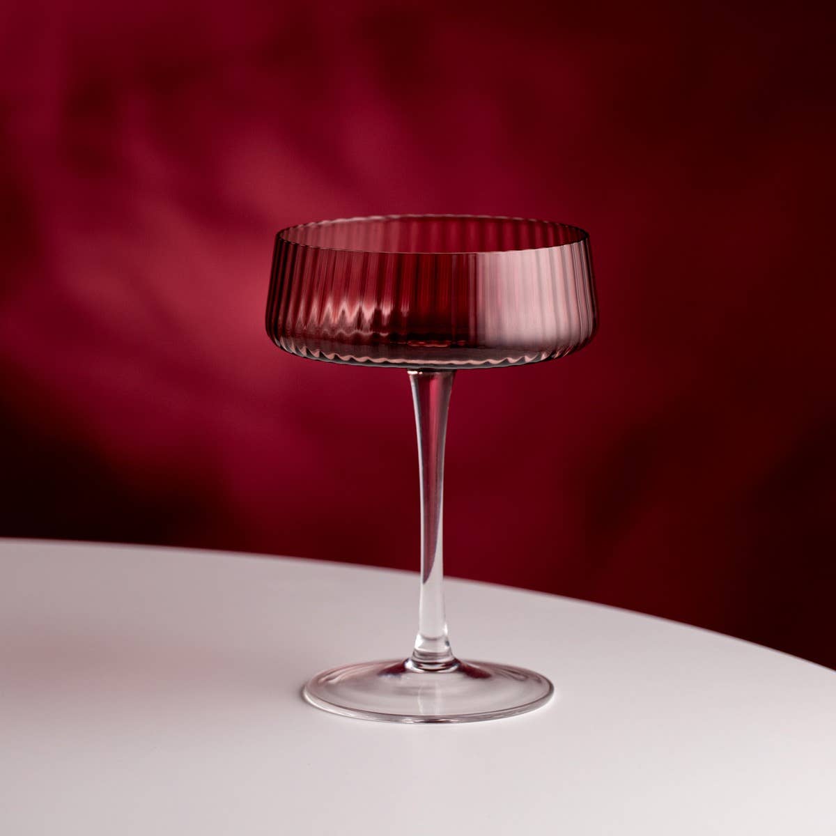 RABBIA | cocktail glass | burgundy | 0.25 l