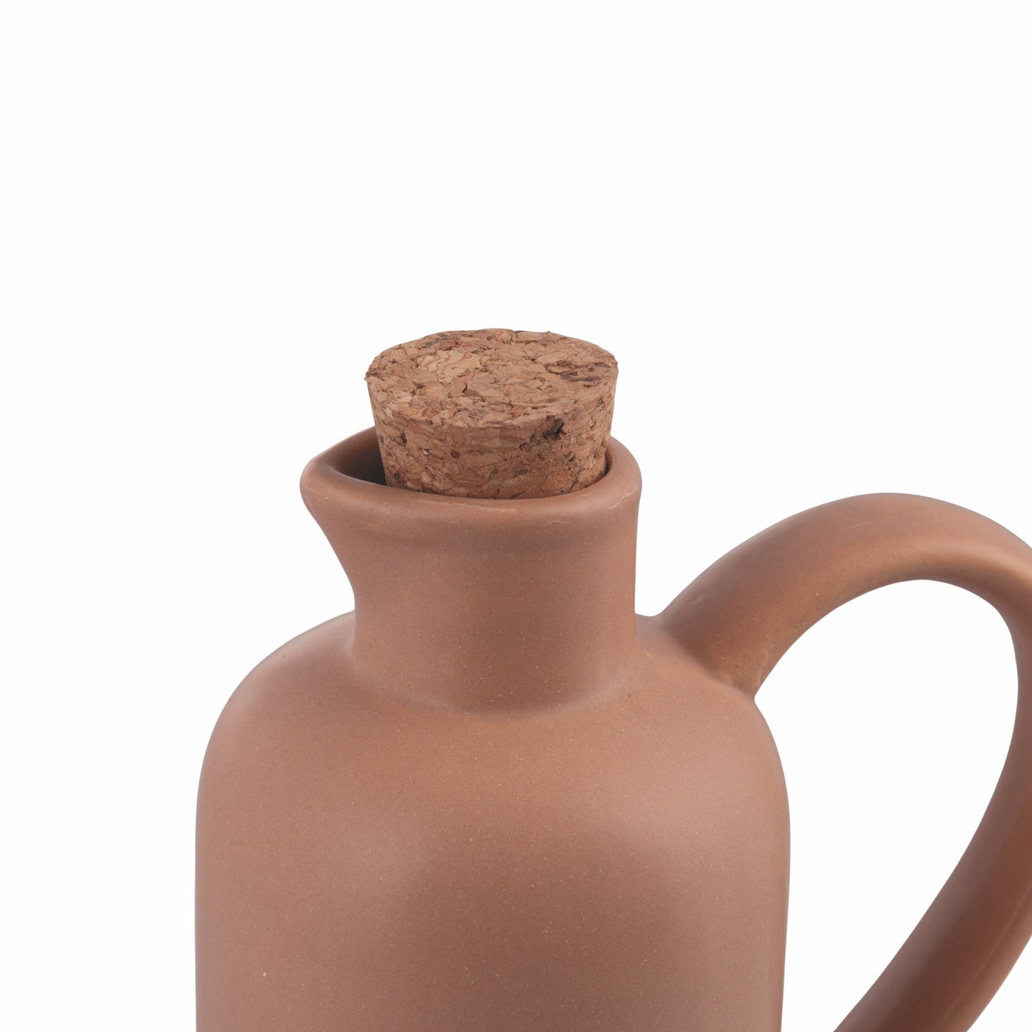 VdE Tivoli 1996 - 4 EARTH TONE OIL BOTTLES / CORK STOPPER