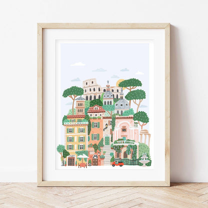 La Petite Épicerie - Paint by number kit - Rome