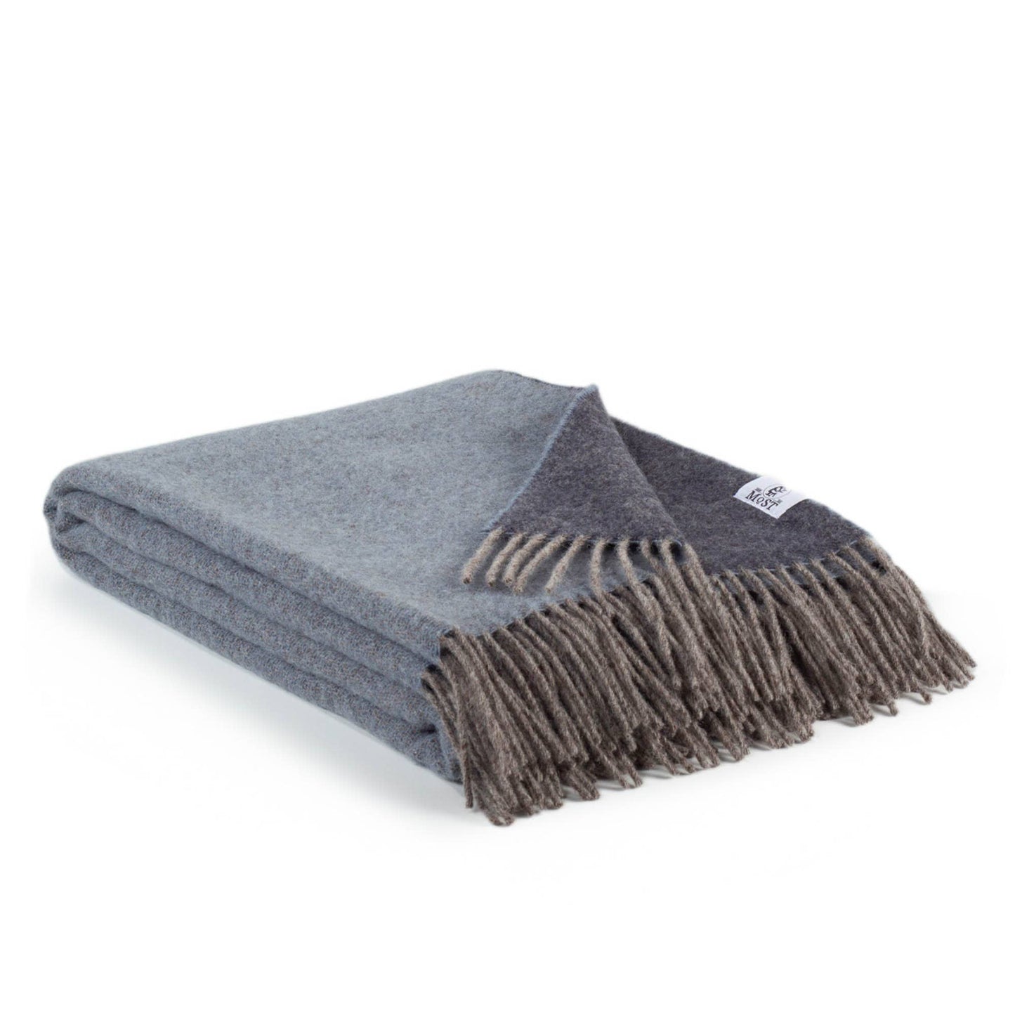MoST - Wool Throw Blanket DENIM