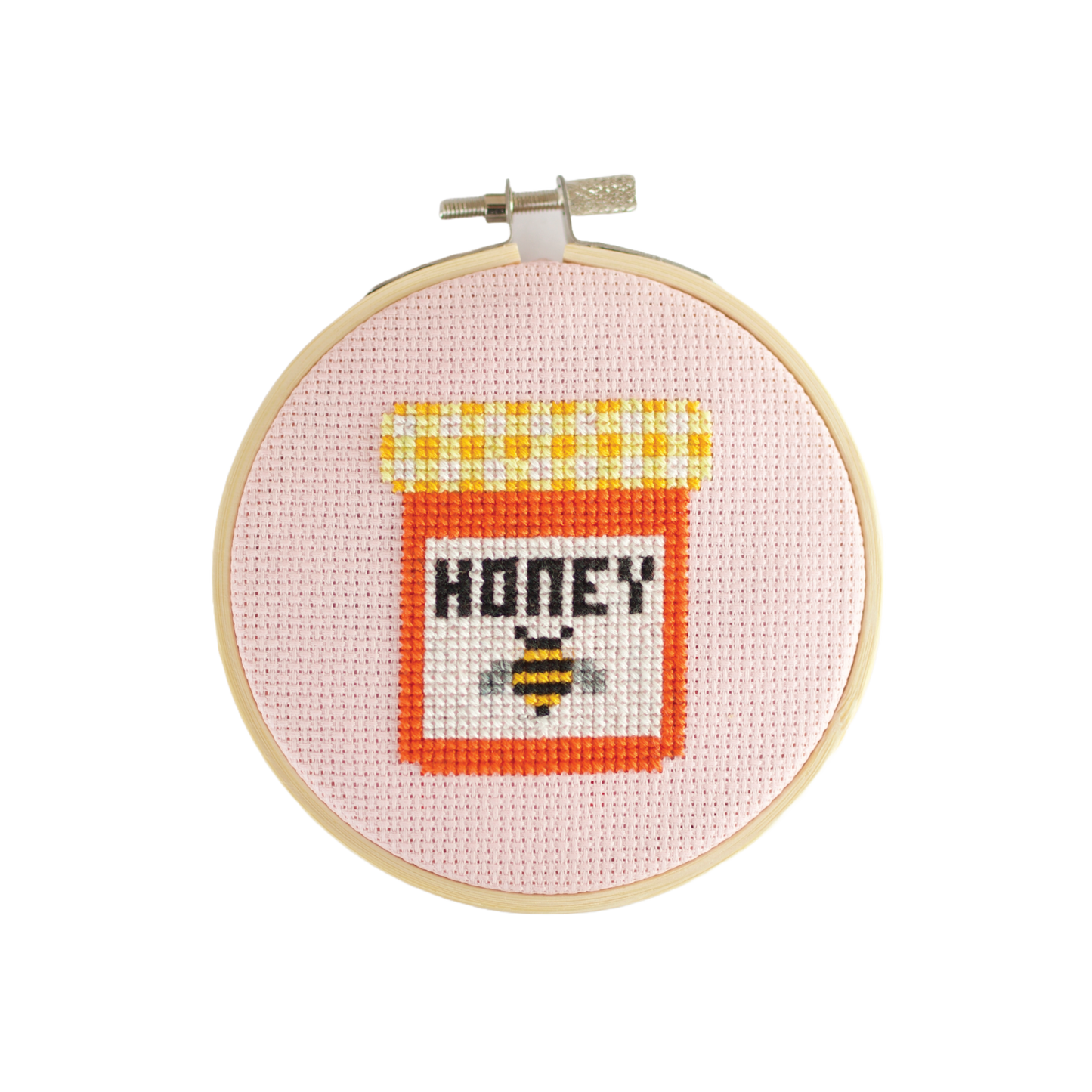 Cotton Clara Craft Kits & Supplies - Honey Jar Cross Stitch Kit