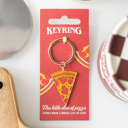 Something Different - Pizza Slice Keyring