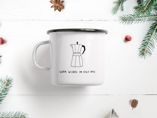 typealive - Enamel mug/Cold Days