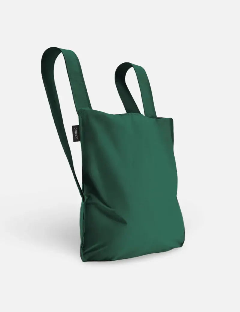 Notabag - Original Forest Green – Bag Backpack Tote Gift Winter
