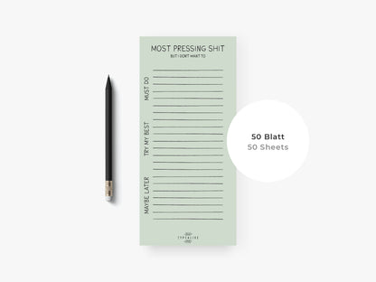 typealive - Notepad “slim”/Pressing Shit