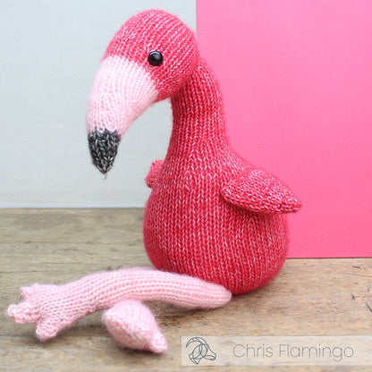 Hardicraft - DIY Knitting Kit - Chris Flamingo