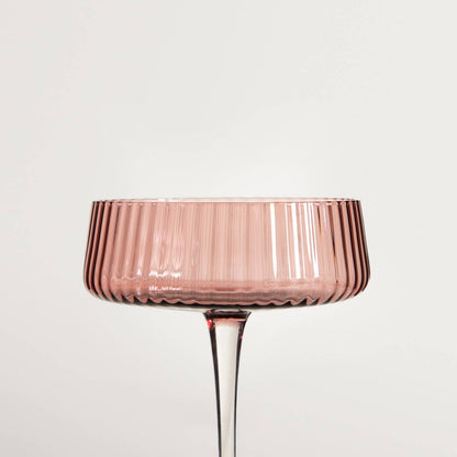 RABBIA | cocktail glass | burgundy | 0.25 l