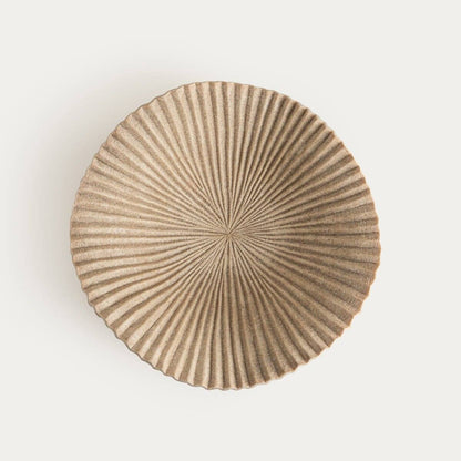 Decorative tray | AUREA | wavy beige | 23.7 x 7 cm