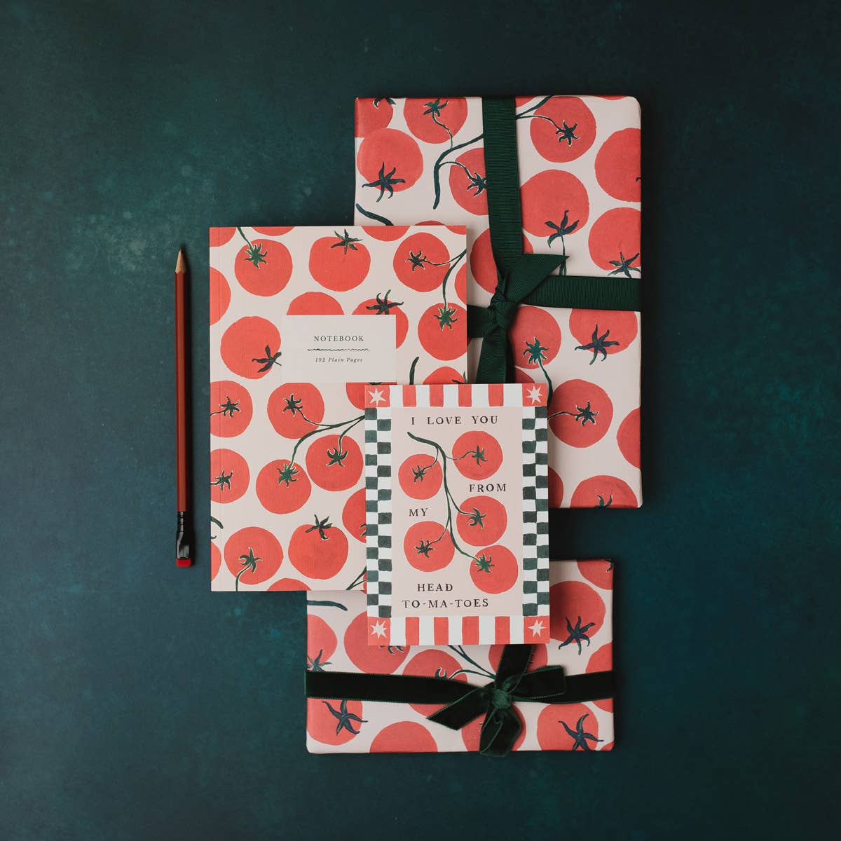 Sister Paper Co. - Tomatoes Love Card | Anniversary Card | Valentines Cards