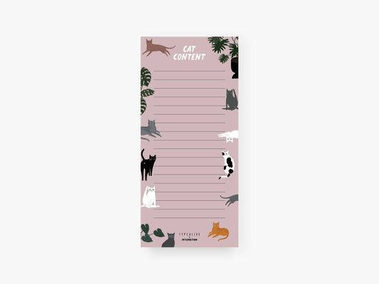 typealive - Notepad “small”/Petisfaction “Cats”