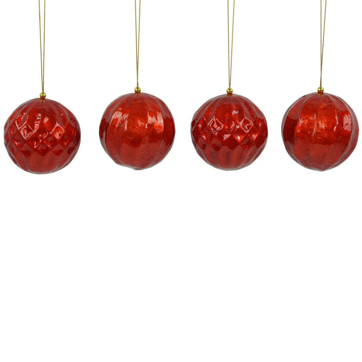 Kinta - X-Mas Ball Cap Swirl & Waffle 6 cm