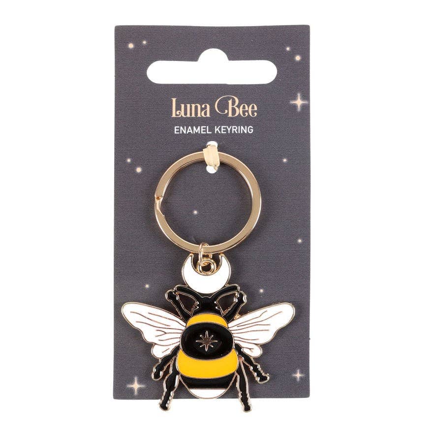 Something Different - Forest Bee Enamel Keyring