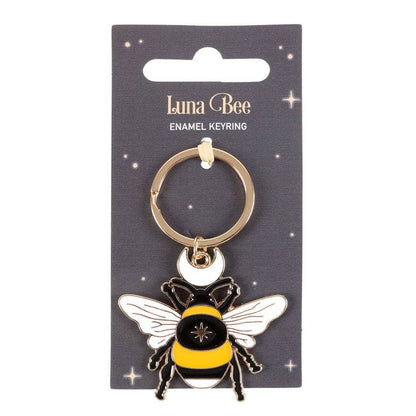 Something Different - Forest Bee Enamel Keyring