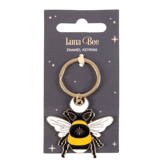 Something Different - Forest Bee Enamel Keyring
