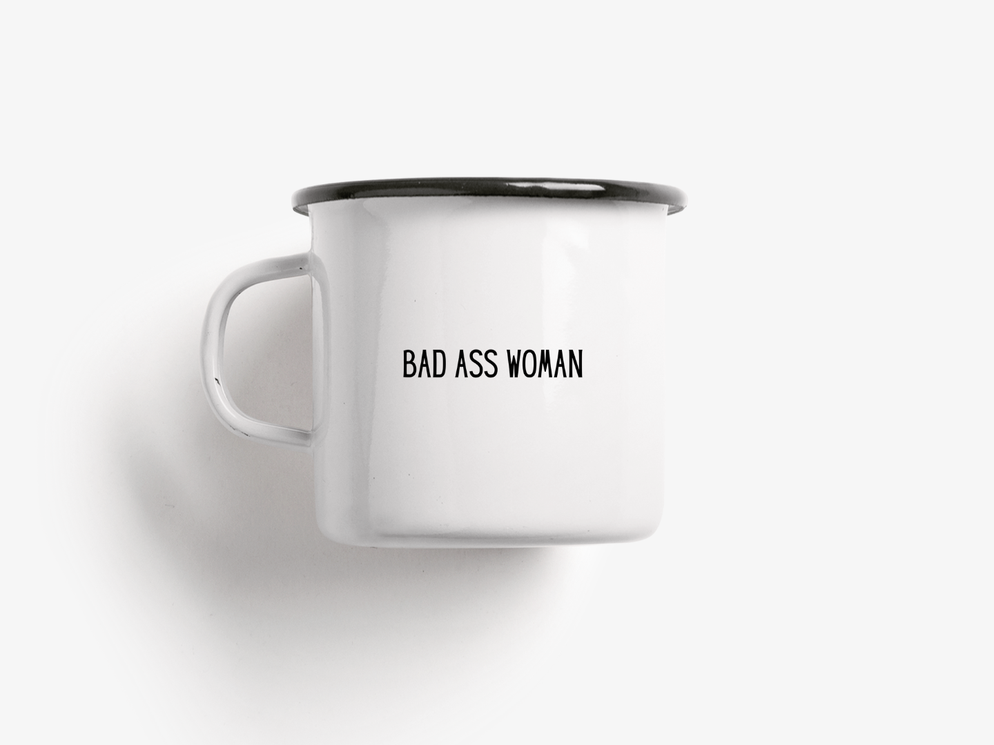 typealive - Enamel Mug / Bad Ass Women