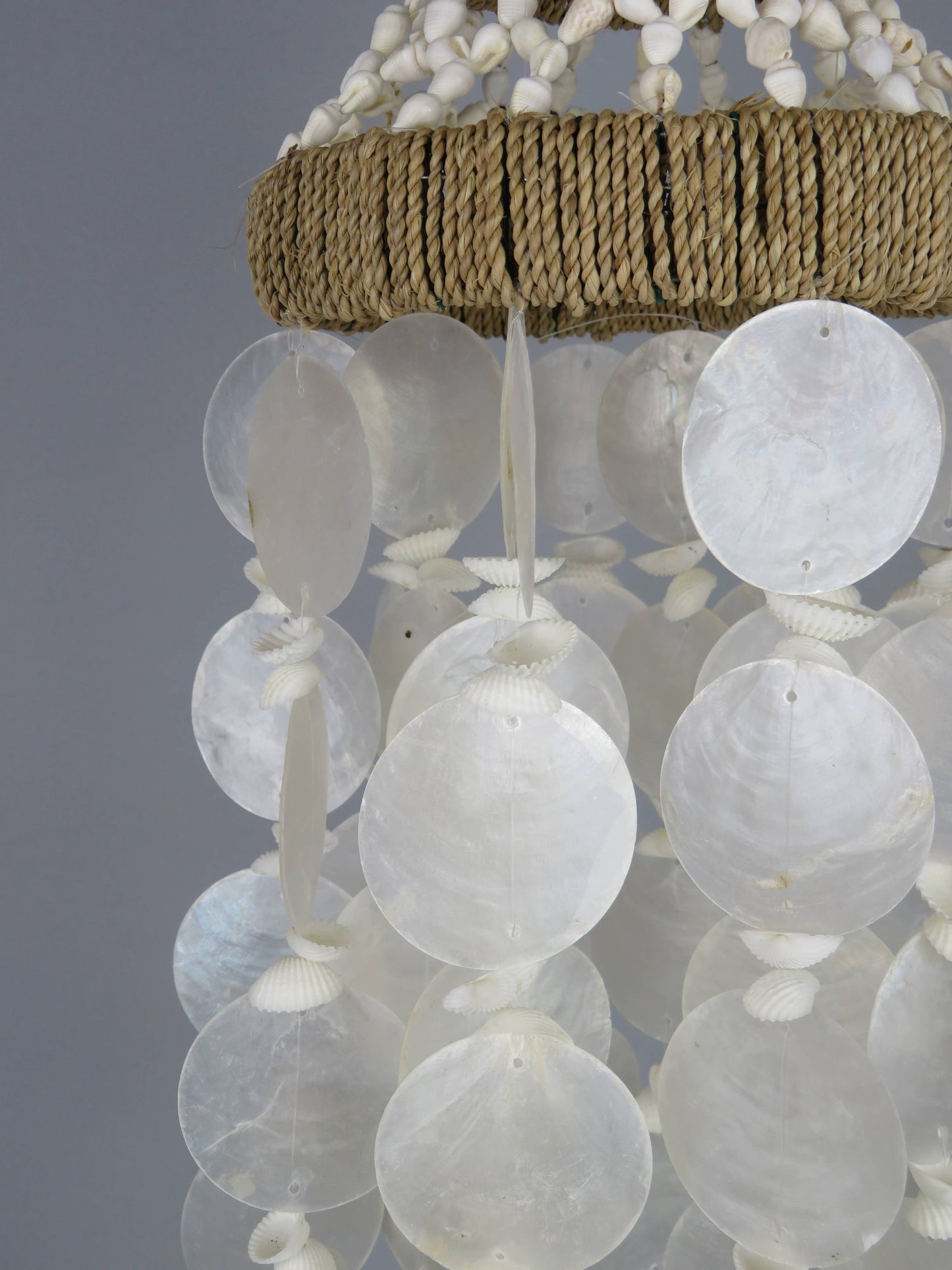 Product Import Holland - Capiz shell chandelier