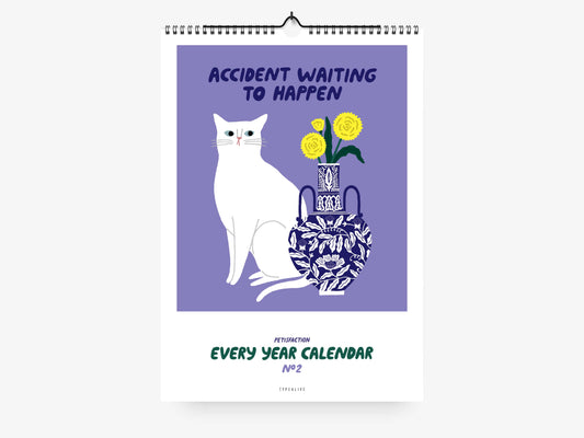 typealive - Wall Calendar / Petisfaction "Cats" No. 2