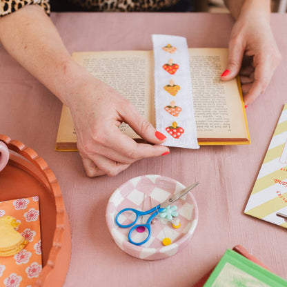 Cotton Clara Craft Kits & Supplies - Toadstool Cross Stitch Bookmark Kit