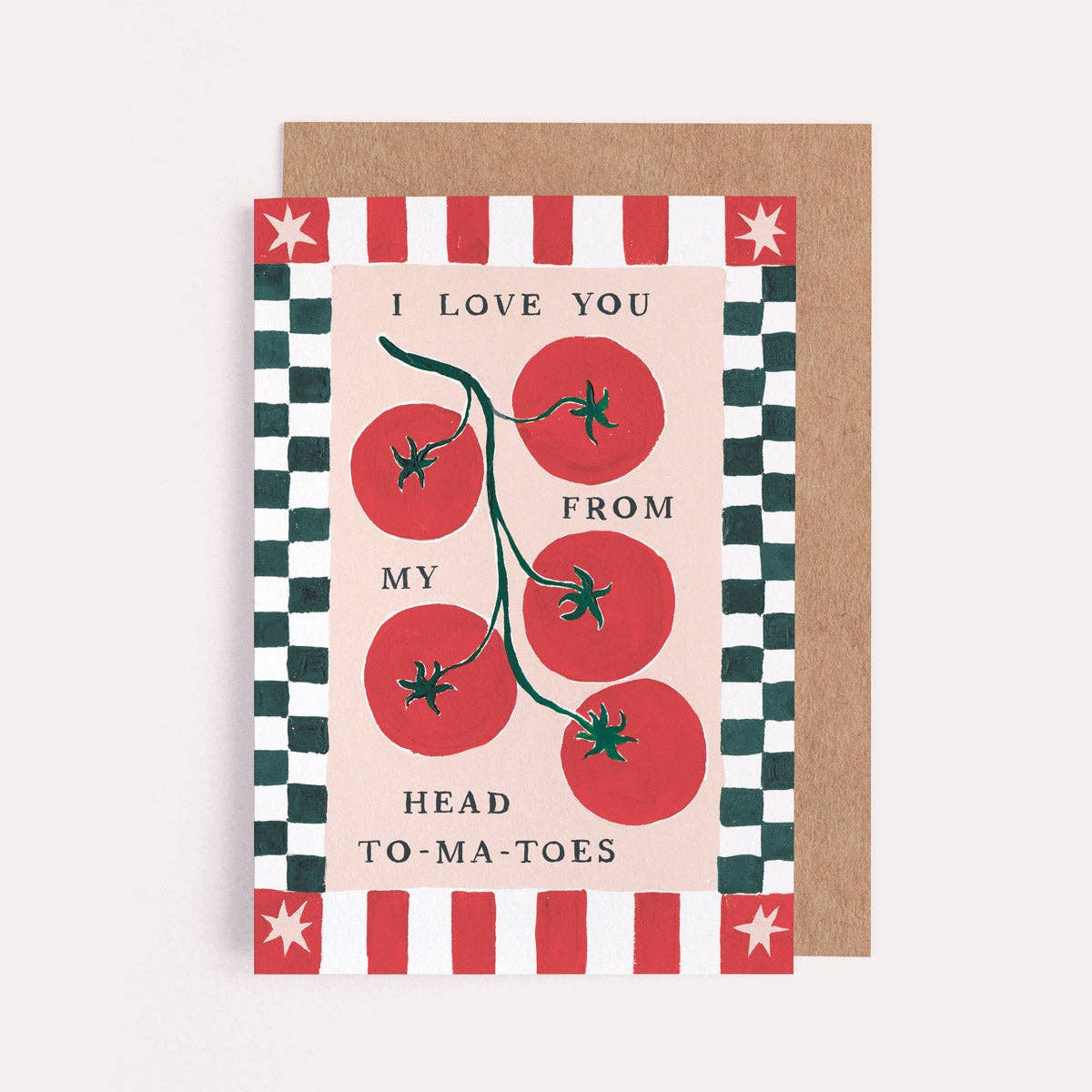 Sister Paper Co. - Tomatoes Love Card | Anniversary Card | Valentines Cards